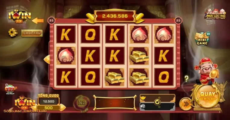 Phúc Lộc Thọ là tựa game slot trực tuyến cung cấp bởi iWin