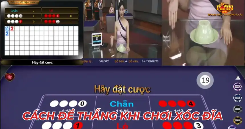 Cách để thắng khi chơi Xóc Đĩa