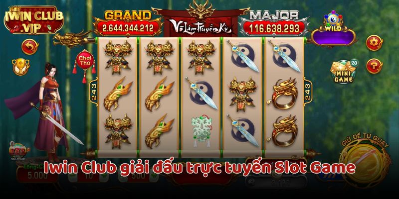 Iwin Club giải đấu trực tuyến Slot Game giải thưởng lớn