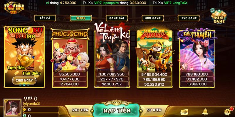 Game bài trực tuyến với đa dạng thể loại